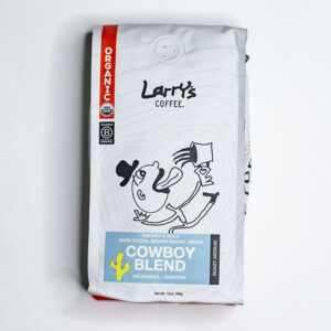 Larry’s Coffee Cowboy organic blend 12 oz.
