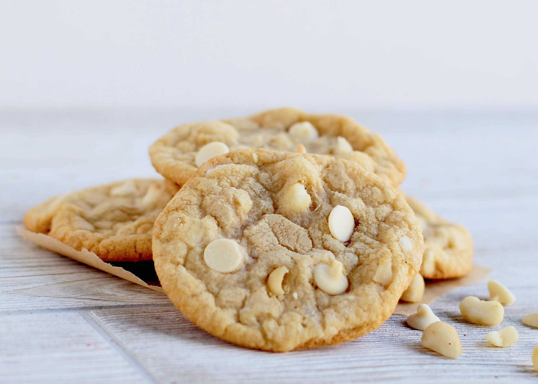 Wooden Spoon White Chunk Macadamia Nut cookie dough - Legacy Fundraising  Partners